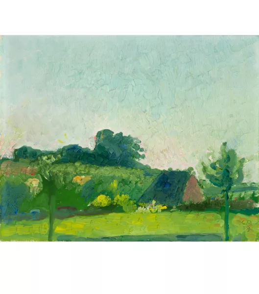 Cuno Amiet — Frühlingslandschaft