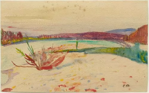 CUNO AMIET — Küstenlandschaft. Um 1892/93. — Koller Auktionen