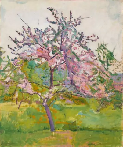 Blühender Baum, um 1925