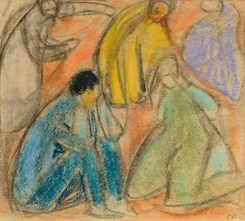 CUNO AMIET — Apfelernte. 1912. — Koller Auktionen
