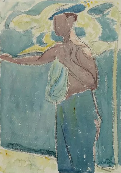 CUNO AMIET — Der Sähmann. 1916. — Koller Auktionen