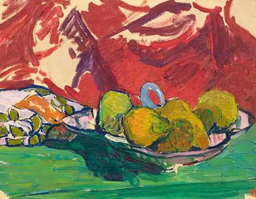 CUNO AMIET — Still life of fruits. 1908. — Koller Auktionen