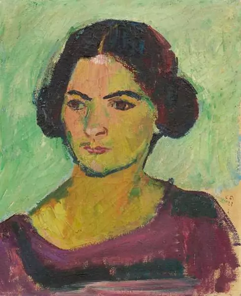 CUNO AMIET — Greti. 1921. — Koller Auktionen