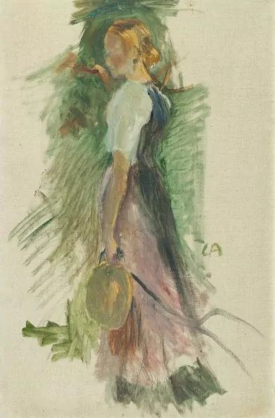 CUNO AMIET — Figurenstudie. — Koller Auktionen