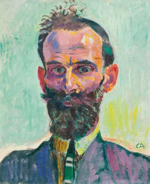CUNO AMIET — Bildnis Johannes Luder. — Koller Auktionen