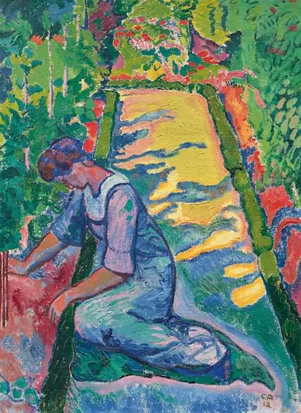 CUNO AMIET — Im Garten. 1912. — Koller Auktionen