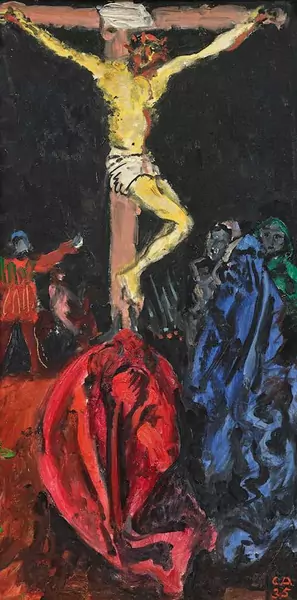 CUNO AMIET — Kreuzigung. 1935. — Koller Auktionen