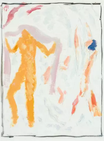 Badendes Mädchen, zum Jungbrunnen, 1919