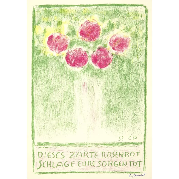 Cuno Amiet — Sammelnummer von 5 Neujahrsblättern