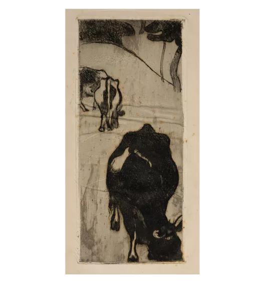 Cuno Amiet — Kühe (Bretagne)