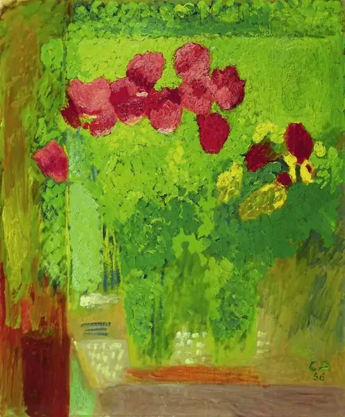 CUNO AMIET — Stilleben mit Blumenstrauss. 1956. — Koller Auktionen