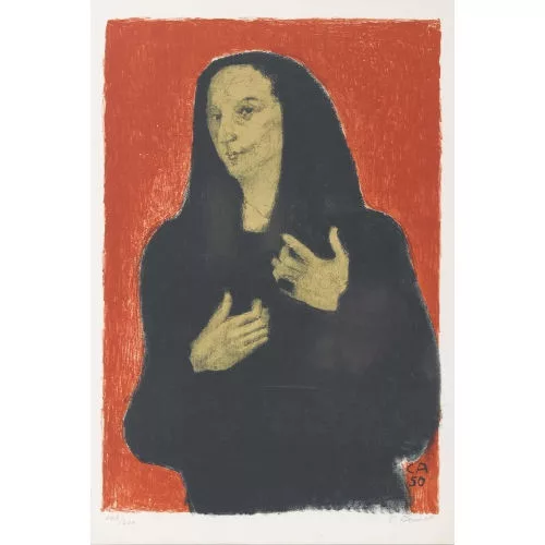 Cuno Amiet — "Porträt der Bildhauerin Germaine Richier".