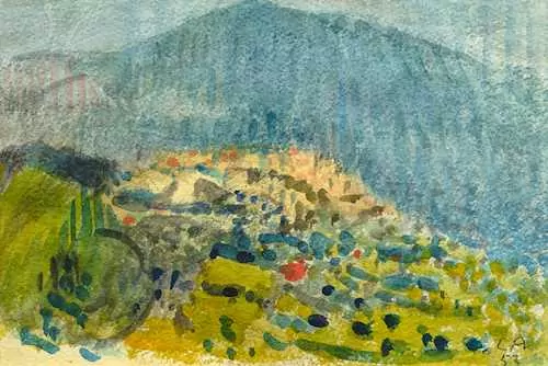 CUNO AMIET — Haute Provence. 1953. — Koller Auktionen
