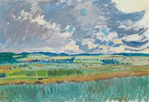 CUNO AMIET — Turbulent sky. 1938. — Koller Auktionen