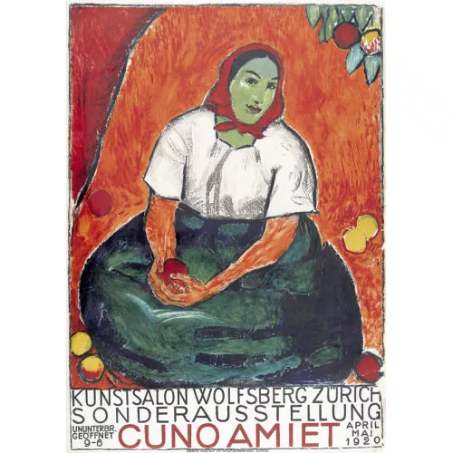 Cuno Amiet — "Kunstsalon Wolfsberg Cuno Amiet 1920".
