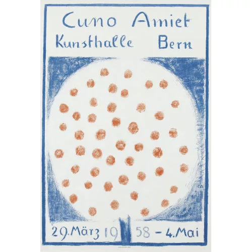 Cuno Amiet — "Cuno Amiet Kunsthalle Bern 1958".