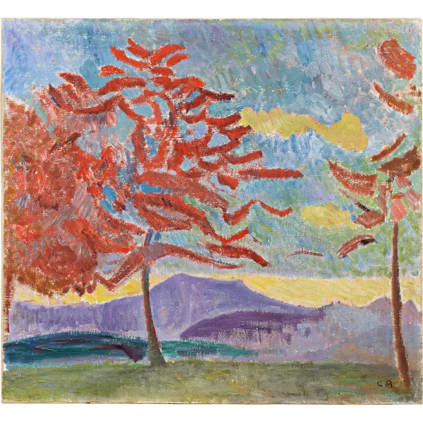 Cuno Amiet — Rote Bäume