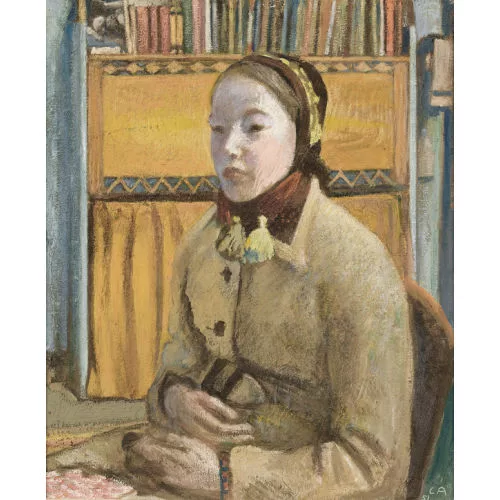 Cuno Amiet — Bildnis von Christine.