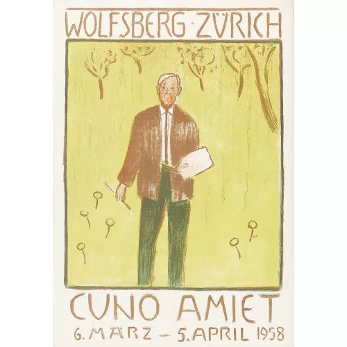 Cuno Amiet — "Wolfsberg Zürich 1958".