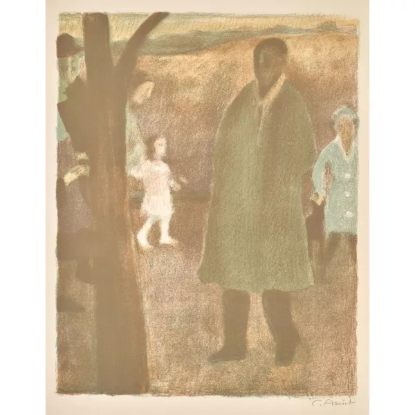 Cuno Amiet — "Der Spaziergang".