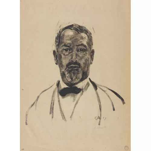 Cuno Amiet — Selbstbildnis.