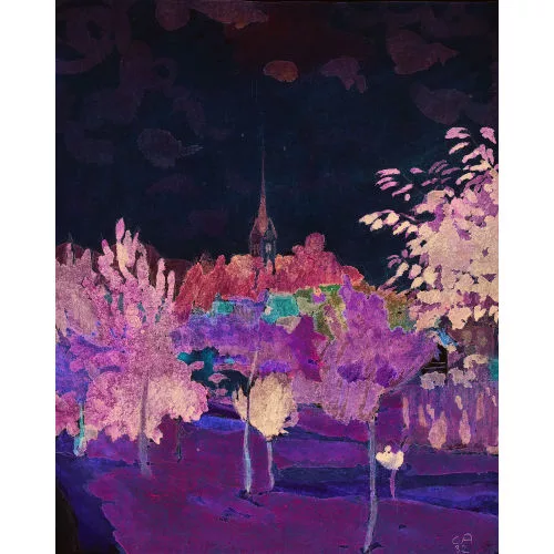 Cuno Amiet — Ansicht von Kirchberg.