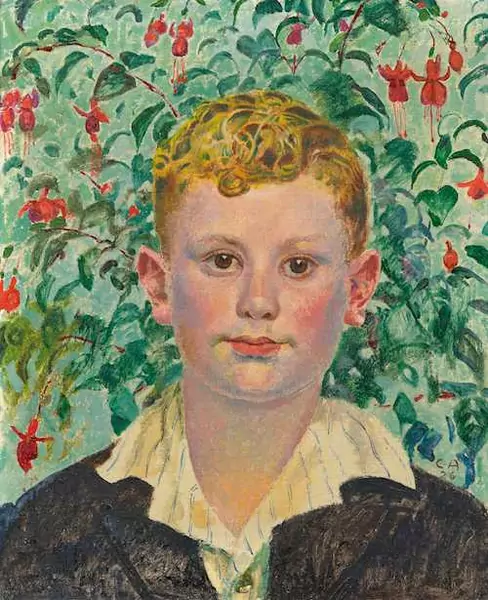 CUNO AMIET — Portrait of Adrian von Arx. 1926. — Koller Auktionen