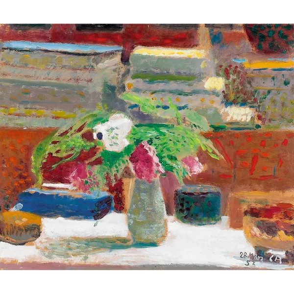 Cuno Amiet — Stillleben im Atelier.