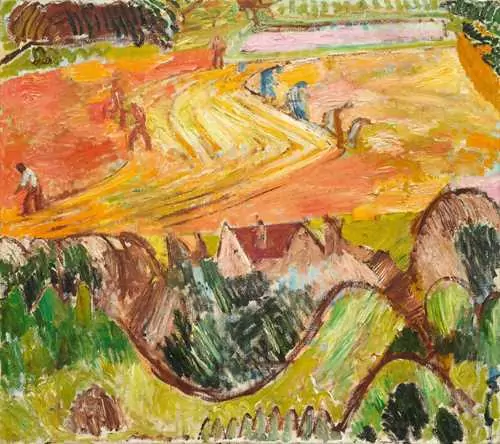 CUNO AMIET — Ernte. 1918. — Koller Auktionen