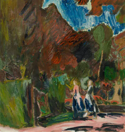 AMIET, CUNO — Im Garten. 1916. — Koller Auktionen