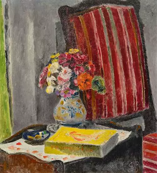 CUNO AMIET — Still life with chair. 1930. — Koller Auktionen