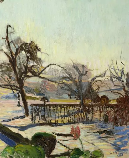 CUNO AMIET — Herbstlandschaft bei Oschwand. 1940. — Koller Auktionen
