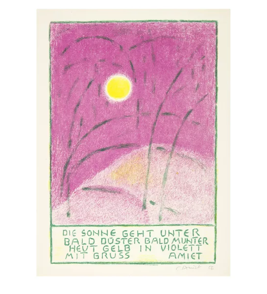 Cuno Amiet — Sammelnummer von 6 Neujahrsblätter