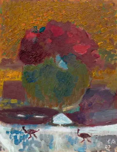 CUNO AMIET — Still-life with flowers. 1960. — Koller Auktionen