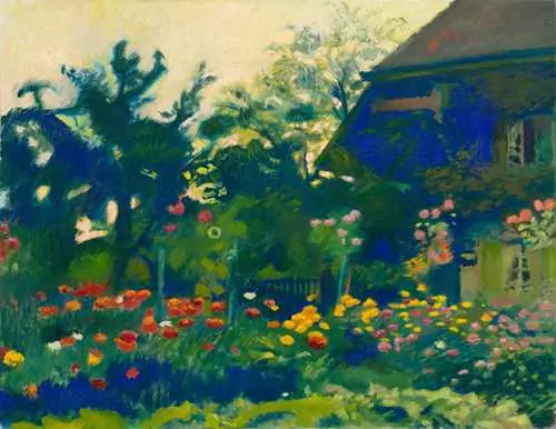CUNO AMIET — Garden in Oschwand. 1943. — Koller Auktionen