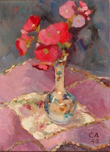 Cuno Amiet — Kleines Blumenstück, 1949