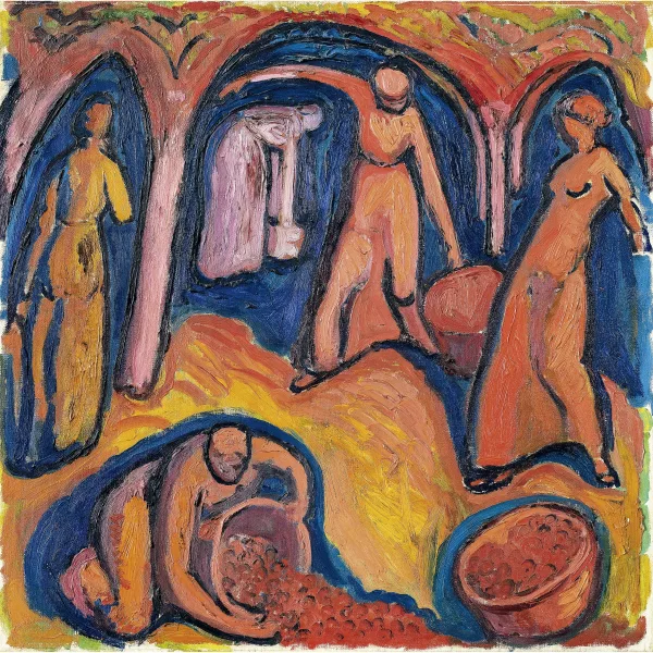 Cuno Amiet — Obsternte (Fassung für Grisebach)