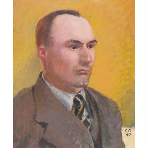 Cuno Amiet — Bildnis des Dr. med. Knuchel aus Bern.