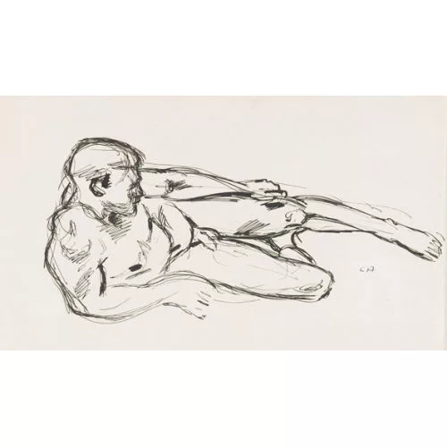 Cuno Amiet — Liegender nackter Jüngling.