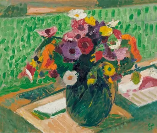 CUNO AMIET — Blumenstillleben. 1955. — Koller Auktionen