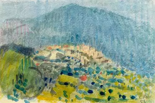 CUNO AMIET — Haute Provence. 1953. — Koller Auktionen