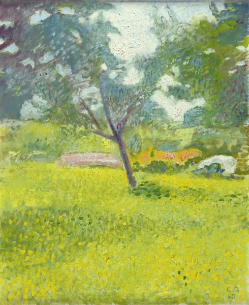 Cuno Amiet — Wiese, 1960