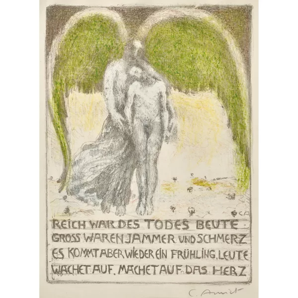 Cuno Amiet — "Gedenkblatt an den Tod Oscar Millers".