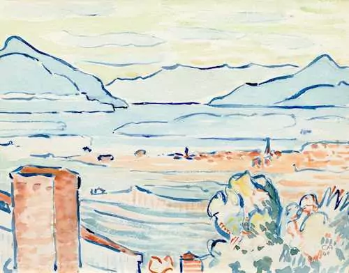 CUNO AMIET — Seascape. 1940. — Koller Auktionen