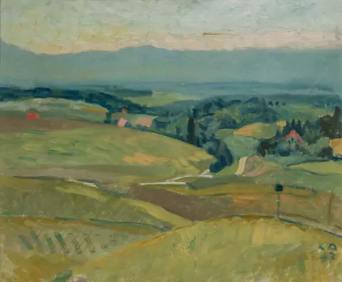 Emmentaler Landschaft, 1947