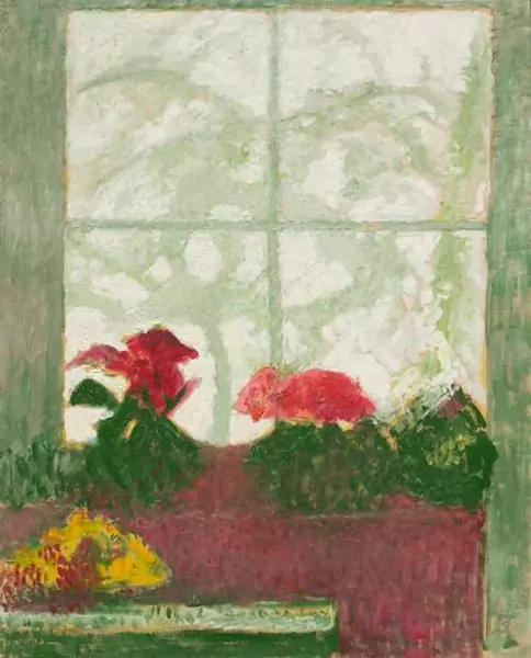 CUNO AMIET — Oschwand, Winterfenster. 1958. — Koller Auktionen