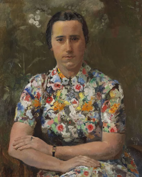 Cuno Amiet — Porträt Fräulein Jöhr