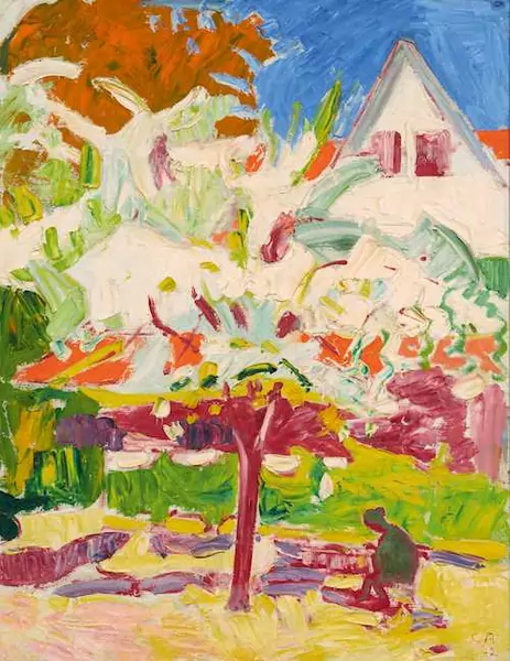 CUNO AMIET — The white house. 1922. — Koller Auktionen