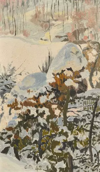 CUNO AMIET — Winter garden. 1942. — Koller Auktionen
