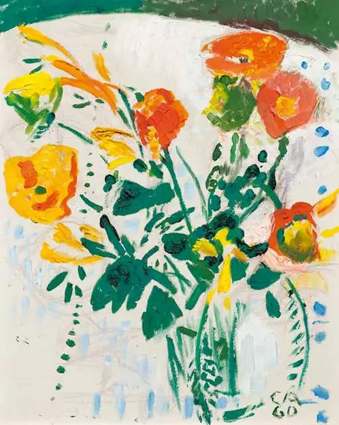 CUNO AMIET — Poppies. 1960. — Koller Auktionen